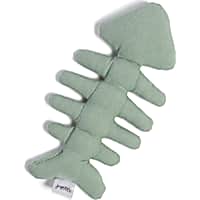 Jupiter Green Fish Bone Plush Cat Toy