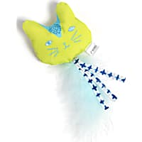 Jupiter Green Floating Feline Feather Cat Toy