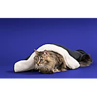 Jupiter Grey Cozy Cat Blanket Throw