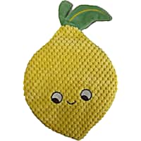 Bark-A-Boo Xl Disc Squeaker Lemon Dog Toy