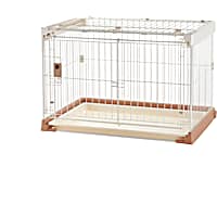 Richell Easy Open 3-Way Door Pet Wire Crate