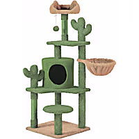 Topeakmart Cactus Tree Condo with Padded Perch for Cats and Kittens