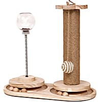 Armarkat Interactive Scratch Post and Activity Center The Ultimate Cat Playground