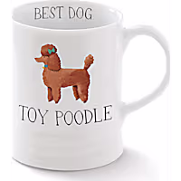 PetShop by Fringe Studio Poodle Mug