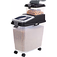 Mighty Tuff Airtight Rolling Pet Food Container Combo