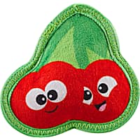 Outward Hound Red Cherries with Two Tough Layers Skinz Durable Squeaky Dog Toy