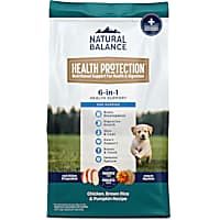 Natural Balance Health Protection Whole Body Health Easy on Digestion Chicken, Brown Rice & Pumpkin Puppy Dry Dog Food