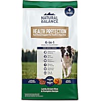 Natural Balance Health Protection Whole Body Health Easy on Digestion with Lamb, Brown Rice & Pumpkin Dry Dog Food
