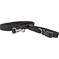 Pet Life 'Aero Mesh' 2-in-1 Dual Sided Comfortable and Breathable Adjustable Mesh Dog Leash and Collar