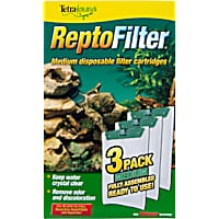 TetraFauna Medium Filter Cartridge Refills Reptofilter Cartridges
