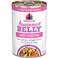 Weruva Awesome Belly Beef, White Rice & Pumpkin Recipe with Turmeric & Ginger Wet Dog Food
