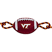 Pets First Nylon Virginia Tech Football Dog Toy
