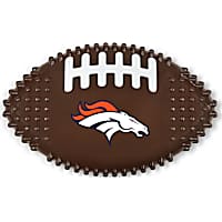 Pets First Mega Chew Denver Broncos Football Dog Toy