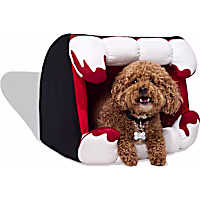 Petco Halloween Vampire Fangs Hooded Pet Bed