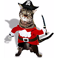 Petco Pirate 2-Piece Illusion Cat Halloween Costume
