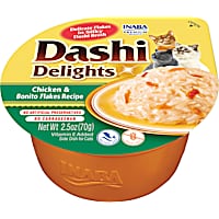 Inaba Dashi Delights Chicken & Bonito Flakes Recipe Cat Treats