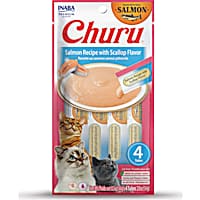 Inaba Churu Salmon Recipe with Scallop Flavor Cat Treats