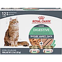 Royal Canin Feline Care Nutrition Digestive Care Adult Wet Cat Food Variety Pack