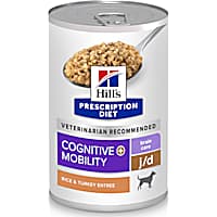 Hill's Prescription Diet Brain Care + j/d Joint Care Rice & Turkey Wet Dog Food