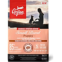 ORIJEN Grain Free High Protein Fresh & Raw Animal Ingredients for Small Breed Puppy Dry Dog Food