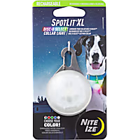 Nite Ize SpotLit Rechargeable Collar Light Disc-O Select for Dogs