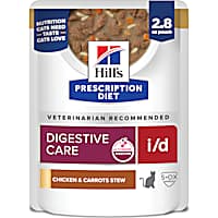 Hill's Prescription Diet i/d Digestive Care Chicken & Carrot Stew Wet Cat Food