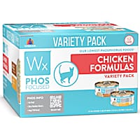 Weruva Wx Phos Focused Chicken Formulas Variety Pack Wet Cat Food