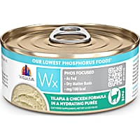 Weruva Wx Phos Focused Tilapia & Chicken Formula in a Hydrating Puree Wet Cat Food