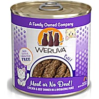 Weruva Pate Meal or No Deal! Chicken & Beef in a Hydrating Puree Wet Cat Food