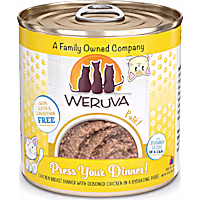Weruva Pate Press Your Dinner! Chicken Breast with Deboned Chicken in a Hydrating Puree Wet Cat Food