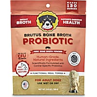 Brutus Bone Broth on the Go: Pork Probiotics Instant Bone Broth for Dog Food Mega Pack