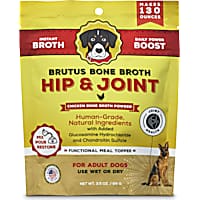 Brutus Bone Broth on the Go: Chicken Hip & Joint Instant Bone Broth for Dog Food Mega Pack