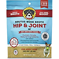 Brutus Bone Broth on the Go: Beef Hip & Joint Instant Bone Broth for Dog Food Mega Pack