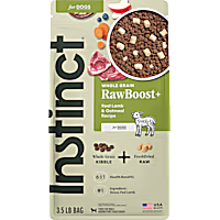 Instinct Raw Boost Whole Grain Real Lamb & Oatmeal Recipe Natural Dry Dog Food