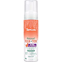 TropiClean Natural* Flea + Tick Waterless Shampoo for Cats