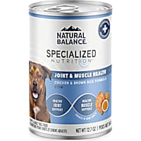 Natural Balance Specialized Nutrition Joint & Muscle Health Chicken & Brown Rice Formula Wet Dog Food