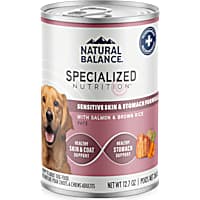 Natural Balance Specialized Nutrition Sensitive Skin & Stomach with Salmon & Brown Rice Wet Dog Food