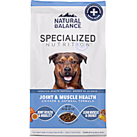 Natural Balance Specialized Nutrition Joint & Muscle Health Chicken & Oatmeal Formula Dry Dog Food