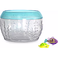 Catstages Blue Meow-smerizing Fish Bowl Cat Toy with Two Water Toys