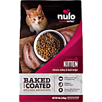 Nulo MedalSeries Baked & Coated Chicken, Turkey, & Duck Recipe Dry Kibble Kitten Food