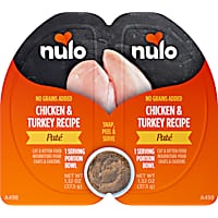 Nulo Grain-Free Chicken & Turkey Recipe Split Cup Pate Cat & Kitten Food