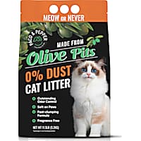 Paco & Pepper Made from Olive Pits 0% Dust Natural Unscented Clumping Cat Litter