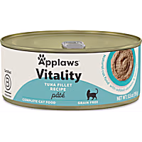 Applaws Vitality Tuna Fillet Pate Recipe Natural Wet Cat Food