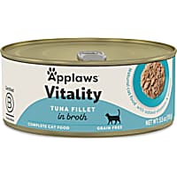 Applaws Vitality Tuna Fillet in Broth Natural Wet Cat Food