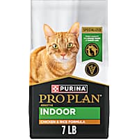 Purina Pro Plan Indoor Chicken and Rice Formula High Protein Adult Cat Food