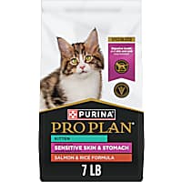 Purina Pro Plan Sensitive Skin and Stomach Salmon and Rice Formula Kitten Food