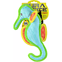 DuraForce Blue Orange Yellow Seahorse Dog Toy