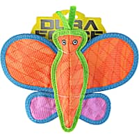 DuraForce Orange Butterfly Dog Toy