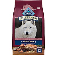 Blue Buffalo Wilderness High-Protein Natural Dry Food Salmon Recipe for Senior Dogs