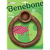 Benebone Ring Bacon Toy for Dogs